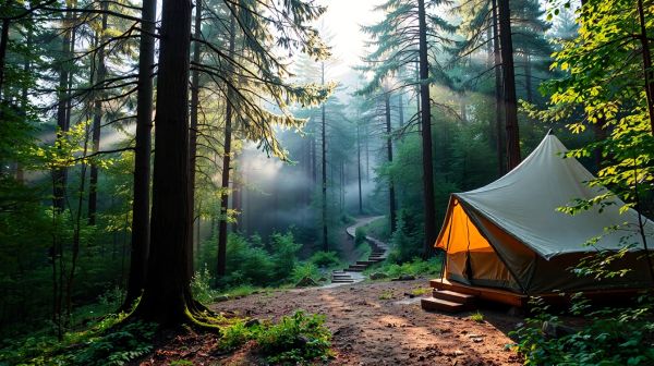 Camping écologique : explorez la nature en toute sérénité