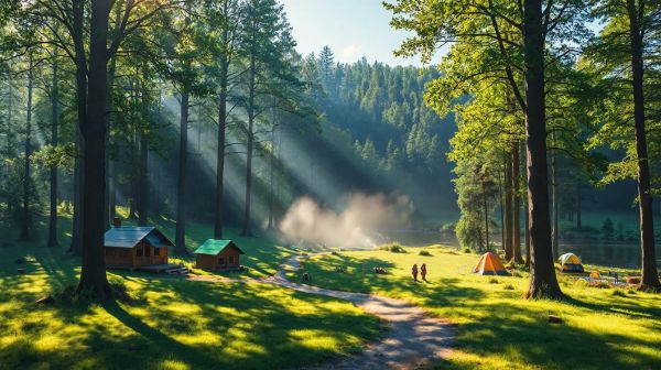 Explorez le camping Kervastard pour des vacances en famille